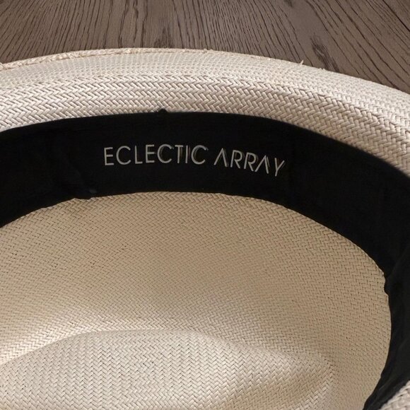 Eclectic Array "Falcon" fedora panama style hat - Picture 7 of 9